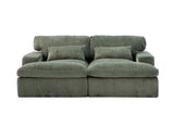 Double Chaise Lounge Chair Indoor,Oversized Upholstered Sleeper Cloud Couch,Deep Seat Luxury Sofa 51892643