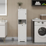 ZUN One-Compartment One-Door Tilt-Out Laundry Sorter Cabinet - White 13800451