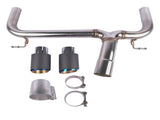 Axle Back Exhaust Muffler Kit Carbon Tip for 2012-2016 BMW 335i F30 435i F32 49842560