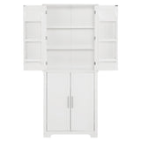 ZUN Bathroom cabinets, storage cabinets, cupboards, storage cabinets with doors, display cabinets with 54297358