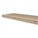 Iva Floating Shelf in Melamine, Light Pine B128P237135