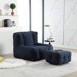 Fluffy bean bag chair, comfortable bean bag for adults and children, super soft lazy sofa chair with W1996P190380