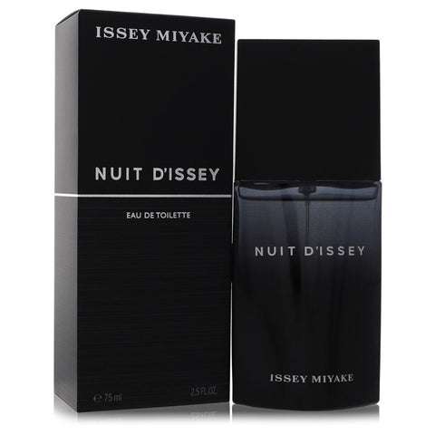 Nuit D'issey by Issey Miyake Eau De Toilette Spray 2.5 oz for Men FX-550593