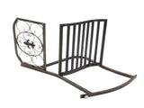 Flat Tube Single Rocking Chair Bronze Color 75081666