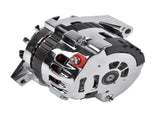 180A 12V Chrome Alternator V-Belt Pulley 1 Wire Fits for Chevy GM BBC SBC 305 350 396 454 1985-1993 49796132