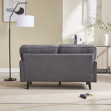 COOLMORE Loveseat Sofa, Mid Century Modern Love Seat, 2 Seater Sofaes for Living Room, Small W395P238824