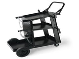 Welding Cart, 3-Tier Welder Cart Heavy Duty with 400Lbs Static Weight Capacity, 360&deg Swivel 02052005