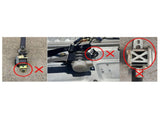 Seat Belt 3 Point Universal Retractable Safety Belt Black 37194365
