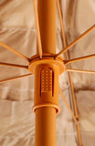 8'Thatch Patio Tiki Umbrella Tropical Palapa Raffia Tiki Hut Hawaiian Hula Beach Umbrella,Straw W2516P180015