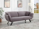 Dalya Gray Linen Sofa B2726P468879