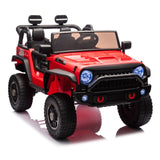 ZUN 24V Two-Seater Kids Ride On Truck Car W/Parents Control,200w*2,Seat width 20.28in,Four-wheel W1396P230273