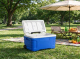 Ultra-LightRolling Hard Cooler, Leak-Resistant Portable Cooler with Wheels, 48-Hour Ice Retention 38364755
