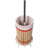 Fruit Wine Press - 100% Nature Apple&Grape&Berries Crusher Manual Juice Maker for Kitchen, Solid 08786326
