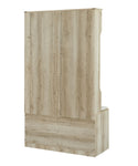 ZUN Wood Coat Rack, Storage Shoe Cabinet, with Clothes Hook, with Sponge Pad Product, Multiple Storage 67234760