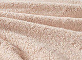 Full/Queen Crushed Velvet Sherpa Reversible Comforter Set B035129825