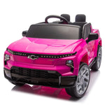 ZUN 24V Kids Ride on Car W/Parents Control,Licensed Chevrolet Silverado,Four-wheel suspension,LED W1578P202310