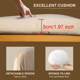 Bar Stools Set of 2, Outdoor Counter Height Bar Chairs with Arm and Backrest, Aluminum Tall Bar W1859P197308