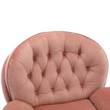 Accent chair TV Chair Living room Chair Pink sofa with Ottoman W676P232272