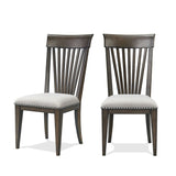 Grant Nailhead Trim Upholstered Dining Chairs, Set of 2 T2574P205970