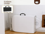 Portable Tattoo Chair for Client 72inch, Mobile Massage Table Foldable with Storage Bag, White 16093514