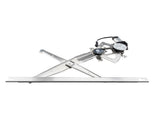 Replacement Window Regulator with Front Left Driver Side for Ford F-250 F-350 F-450 Super Duty/Excur 66242499
