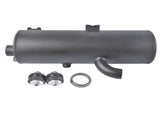 Exhaust Muffler Silencer w/ Donut Replacement for Polaris Sportsman 500 4X4 1996-2001 1260715-029 39343980