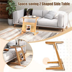 ZUN Z-shaped coffee table 12716091