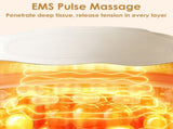 Portable EMS Back Heating Pad Massager, 19 Intensity Levels, 3 Heating Modes , Wireless 43239194