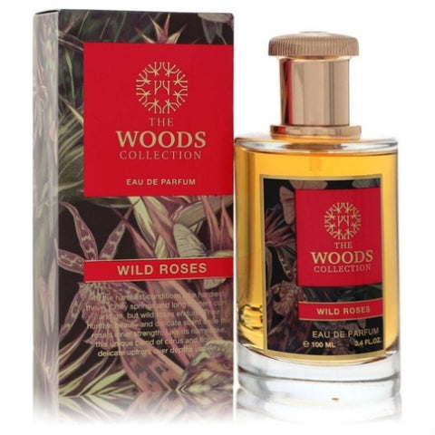 The Woods Collection Wild Roses by The Woods Collection Eau De Parfum Spray 3.4 oz for FX-565389