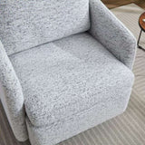 31.5"W Swivel Accent Chair and Comfy Round Accent Single Sofa Chair, 360 Degree Club Chair, Lounge W1852P204917