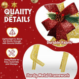 3-Piece Lighted Christmas Reindeer Family Set Outdoor Decorations, Weather Proof 2D Deer Family Set 95517130