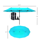 Outdoor beach umbrella /Cantilever Umbrella Without base 94020895