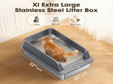 STAINLESS STEEL CAT LITTER BOX W1612P461382