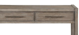 54 inch Sofa Table, No Assembly Required, White Oak Finish B108P163865