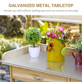 Garden Work BenchOpen Shelf Storage 86115949