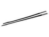 Side Skirts fit for Benz C-Class W205 C205 A205 W204 S204 2015-21 Black ABS Plastic 05773489