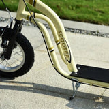 12-inch children's scooter with adjustable height. - yellow 53498091