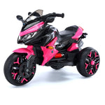 ZUN Kids Motorcycle Ride-On Motorcycle 3-Wheels Battery Powered Motorbike Rechargeable 12 V kids ride on W1760P252033