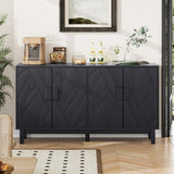 Modern style buffet cabinet, Storage side cabinet buffet cabinet, Medieval modern multifunctional W1706P235656