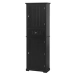 ZUN Tall Bathroom Storage Cabinet, Freestanding Storage Cabinet with Drawer and Adjustable Shelf, MDF 79351071