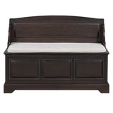 TREXM Shoe Bench, Retro Shoe Bench with Safe Soft-Close Devices, Chest with Hidden N715P198568L