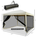 ZUN 3X3M Pop Up Canopy Party Tent -AS （Prohibited by WalMart） 48010738