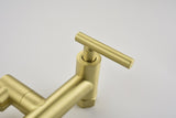 Pot Filler Faucets Both Hot Cold Water Wall Faucet Brass Faucets Kitchen Folding Kitchen Faucets W2287P184471