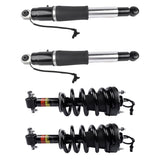 2Pcs Front Suspension Strut and Coil Spring Assembly and 2Pcs Rear Air Shock Absorber Fit for 52953816