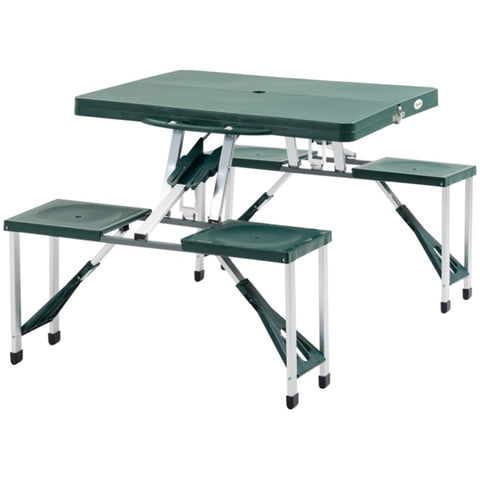 ZUN Portable Camping Table and Chairs / Dining Table （Prohibited by WalMart） 05268967