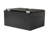 24 "Aluminum Five Pattern Toolbox Single Lock Black 16650665