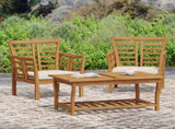 CAYDON 2 CLUB CHAIRS TABLE 56817.00SET