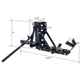 800LBS Motorcycle Trailer Hitch Scooter Hauler Mount Rack 2" Motorcycle Tow Carrier Receiver Heavy 30836523