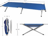 Portable Folding Camping Cot with Carrying Bag Army 08871057