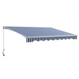 ZUN Electric Awning /Patio Retractable Awning -AS （Prohibited by WalMart） 10840898